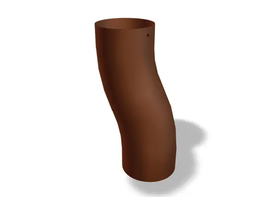 PREFA spostamento, disponibile nelle misure Ø 80, 100, 120 e 150 mm, consente la posa flessibile e stabile di tubazioni nei sistemi di smaltimento acque piovane e nei sistemi per facciata.