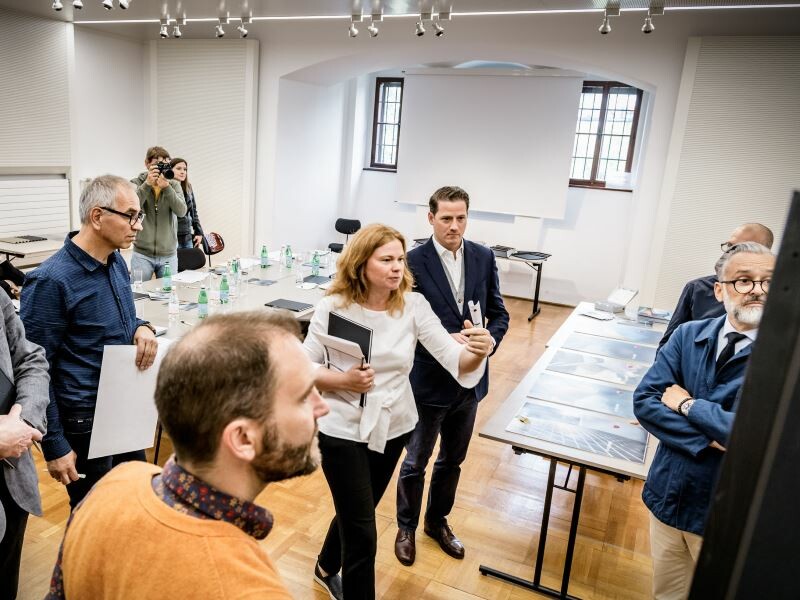Die internen und externen Experten bei der Auswahl der Objekte für die PREFArenzen 2020 im Schloss Grafenegg