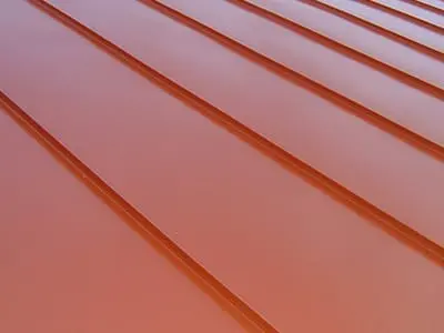Prefalz di PREFA rosso cotto P.10