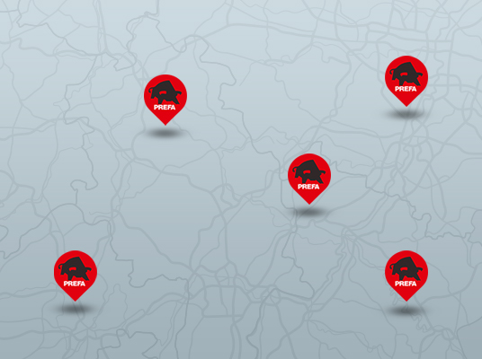 Prefa Verleger in Ihrer Nähe finden