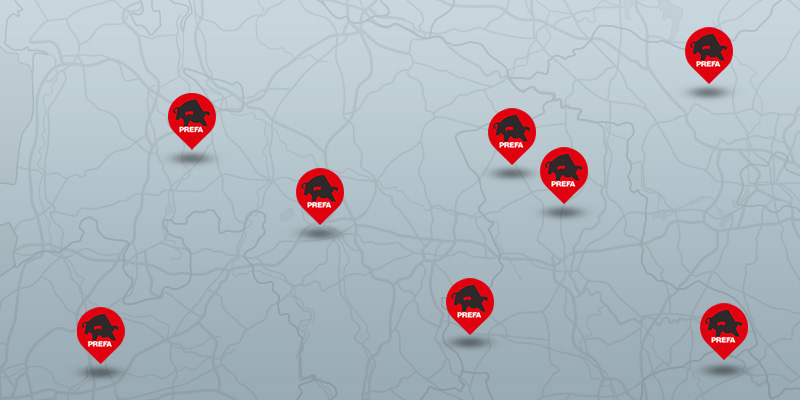 Prefa Verleger in Ihrer Nähe finden