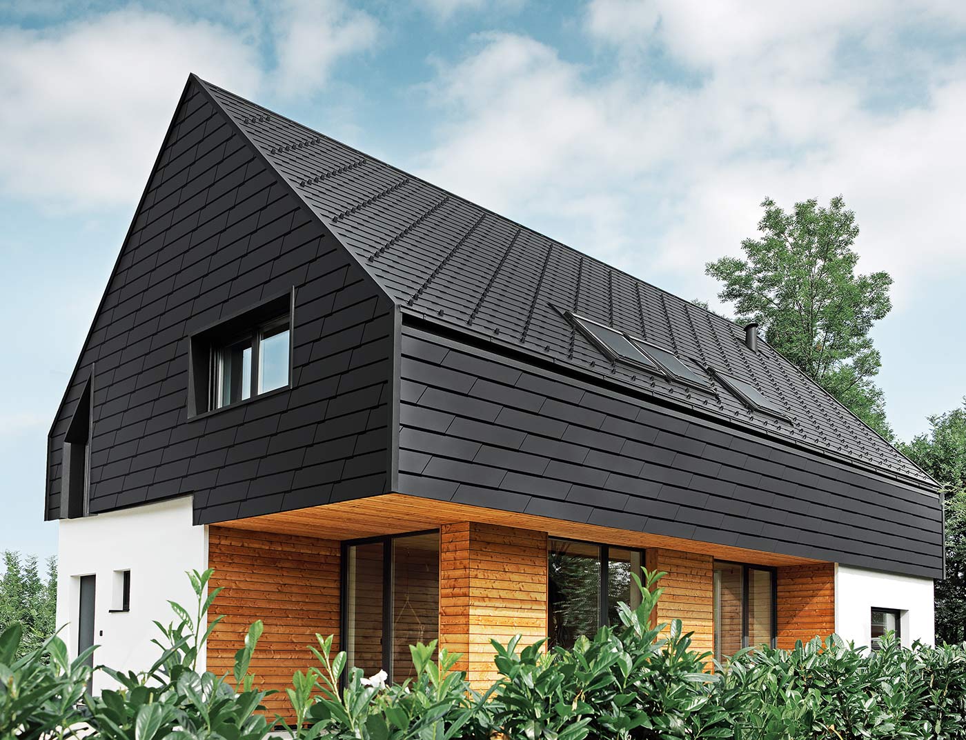 Referenze PREFA Sistemi per facciata Scandola XL 03 P.10 nero